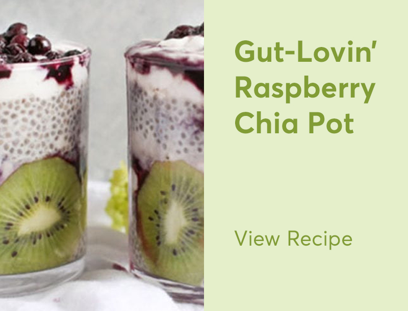 Gut-Lovin Raspberry Chia Pot View Recipe 